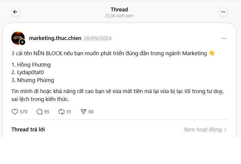 Threads 14